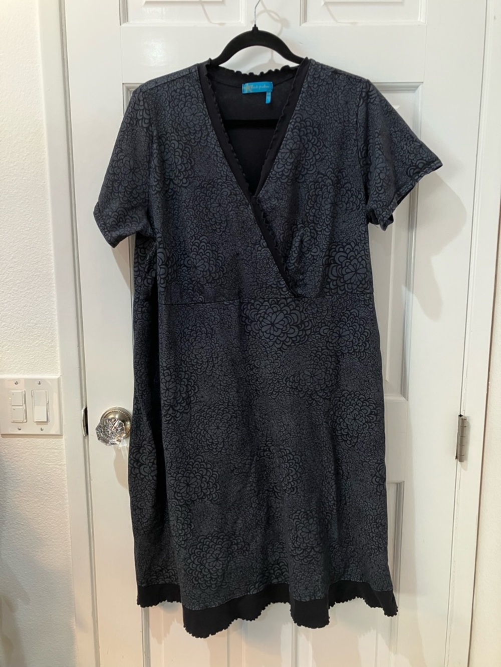 fresh produce black dress, 2x